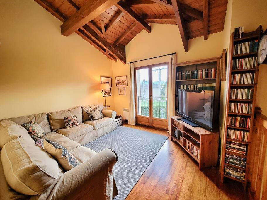 Le Nid Du Bouvreuil Apartment Angoustrine ภายนอก รูปภาพ