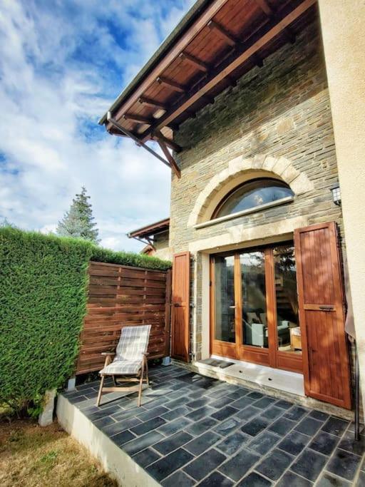 Le Nid Du Bouvreuil Apartment Angoustrine ภายนอก รูปภาพ